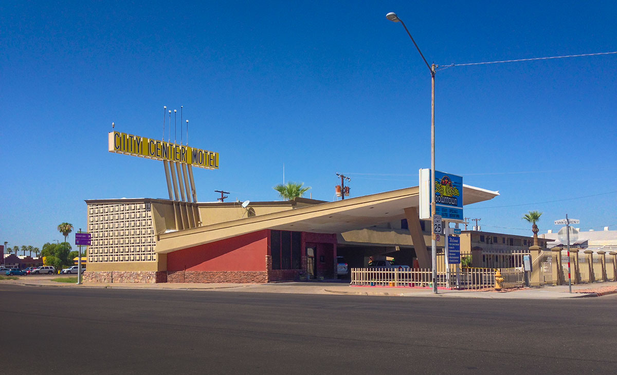 City Center Motel (now Travelodge) on Van Buren in Phoenix