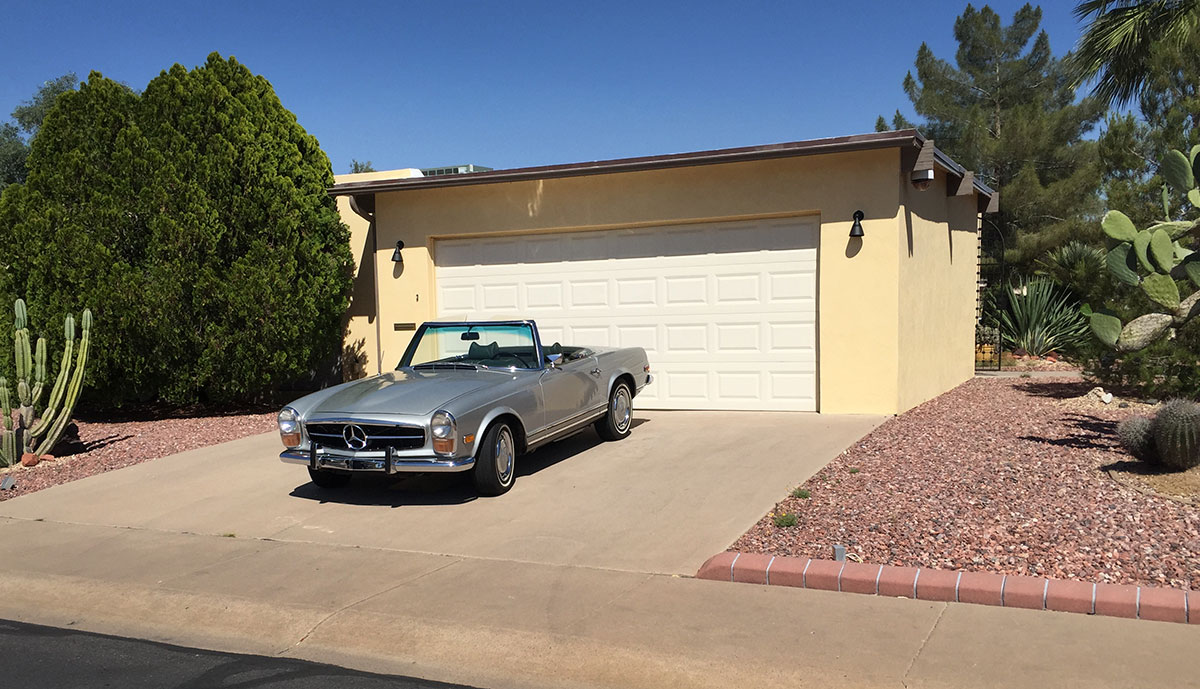 Golden Keys Time Capsule on the Modern Phoenix Home Tour 2015 in South Scottsdale