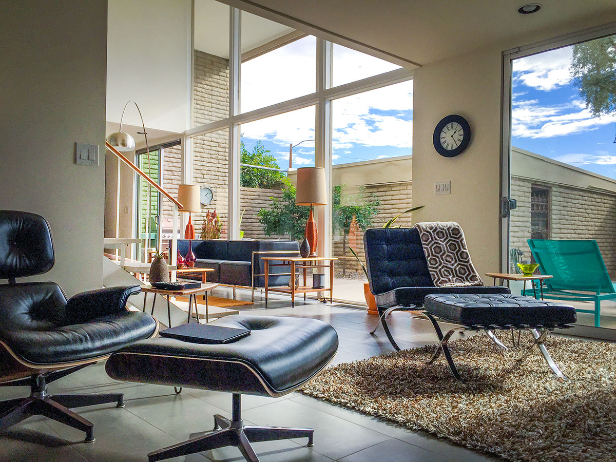 Gould & Hernandez Residence at Roman Roads  on the 2016 Modern Phoenix Home Tour