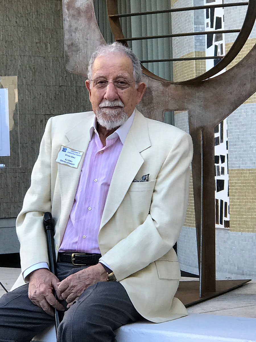 Celebration at Executive Towers after being nominated for the National register of Historic Places