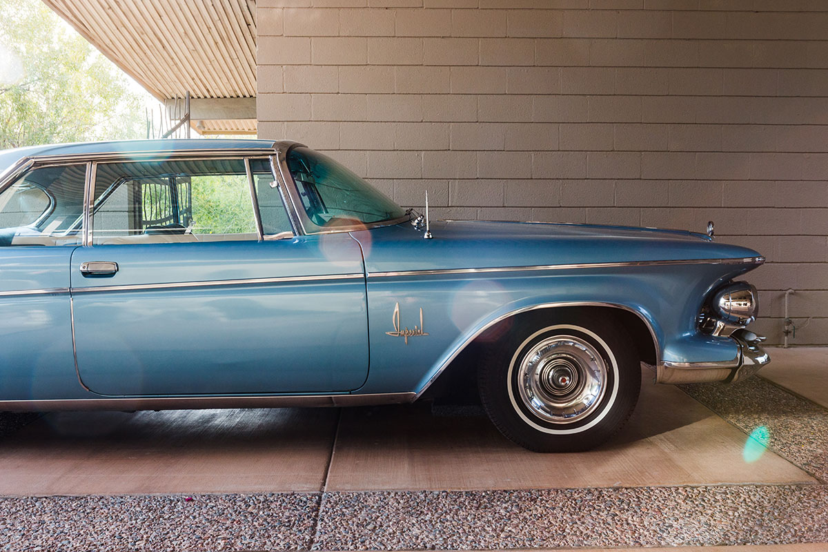 Vintage Cars at Ralph Haver's Evertson House on the Modern Phoenix Home Tour in Marion Estates 2018