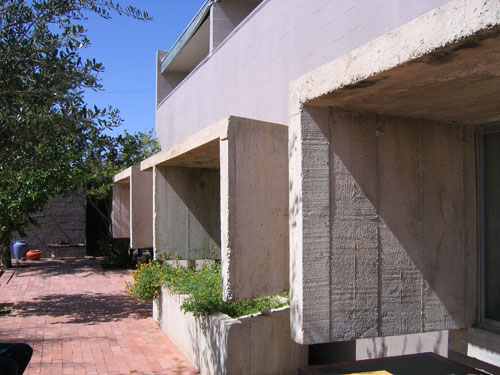 Johnson Residence designed by Judith Chagee FAIA on the Tucson AIA Modernism Home Tour 2005