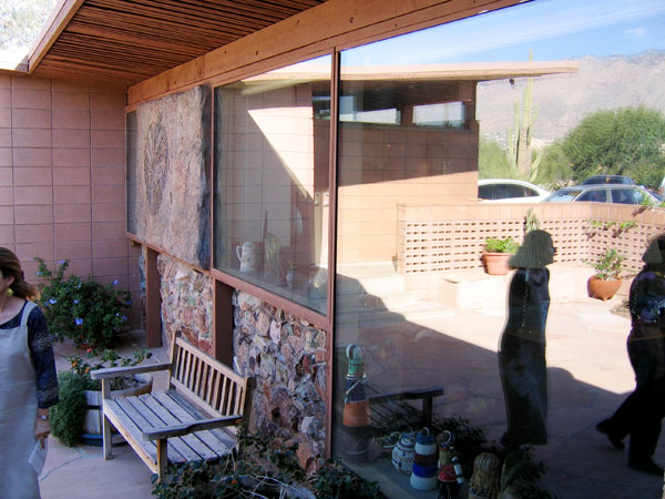 Timan Residence designed by Nick Sakellar FAIA on the Tucson AIA Modernism Home Tour 2005