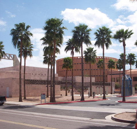 Arizona State University's modern campus