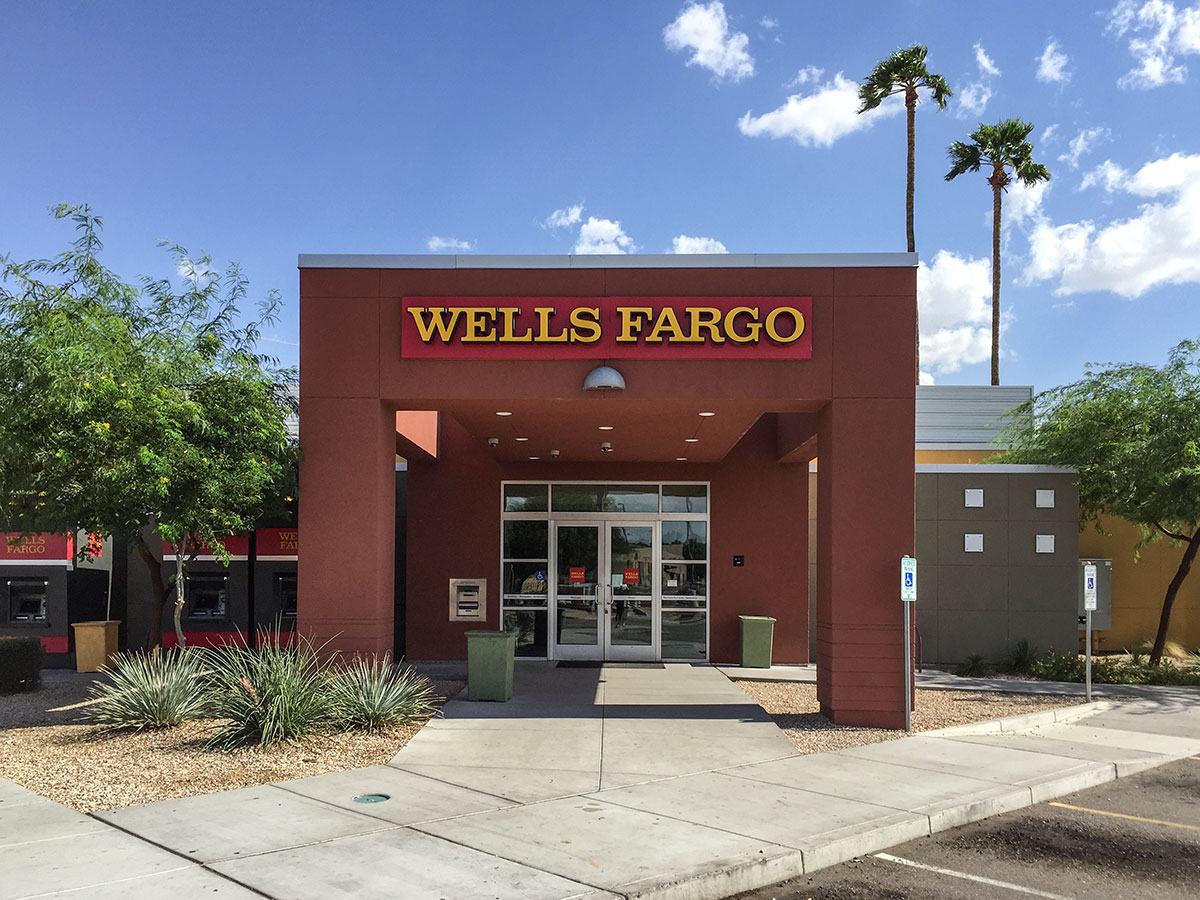 Western Savings Bank, now Wells Fargo Bank designed by Al Beadle