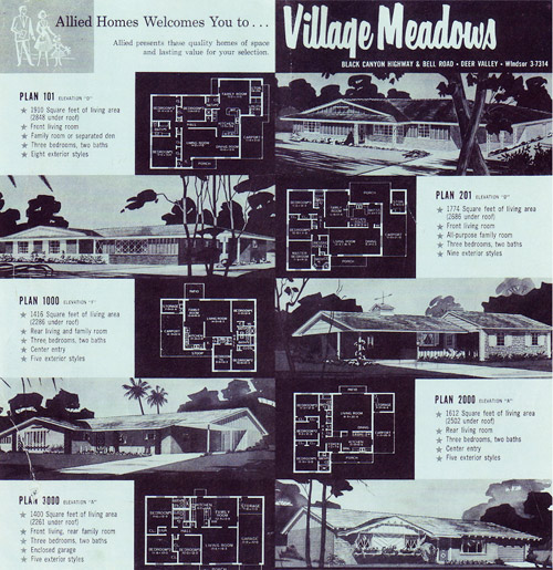 Village Meadows neighborhood designed by Allied Builders