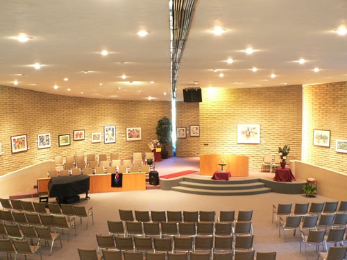 Unitarian Universalist church designed by Blaine Drake in Phoenix