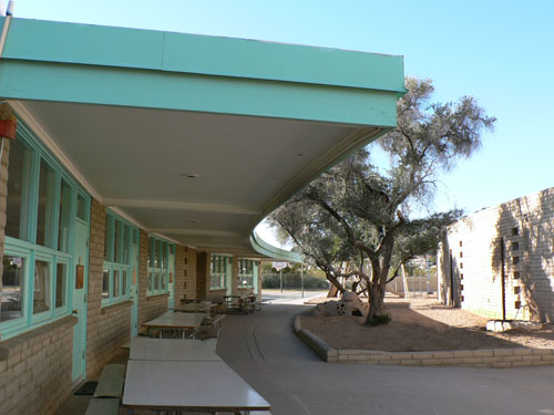 Unitarian Universalist church designed by Blaine Drake in Phoenix