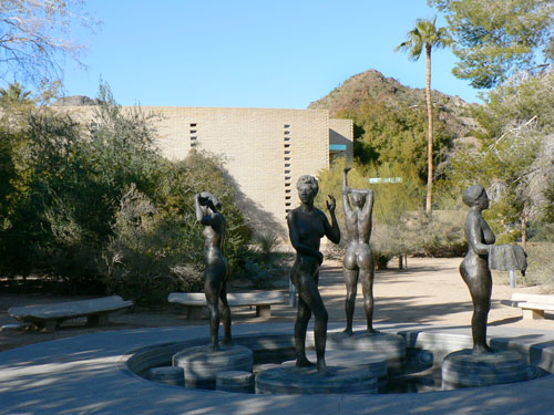 Unitarian Universalist church designed by Blaine Drake in Phoenix