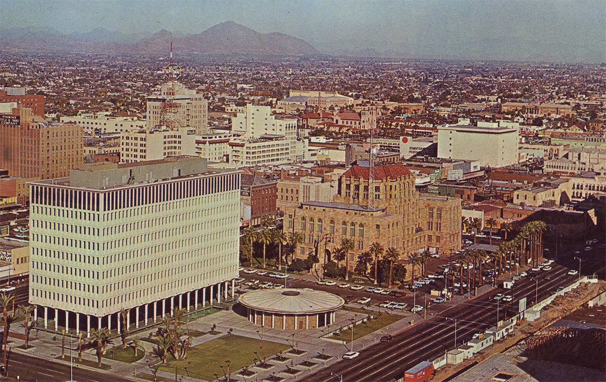 Phoenix Municipal Center aka Calvin C Goode Building by Haver and Varney