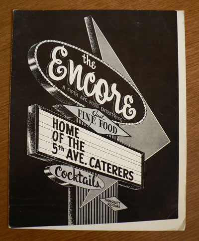 Postwar Phoenix Vintage Menus