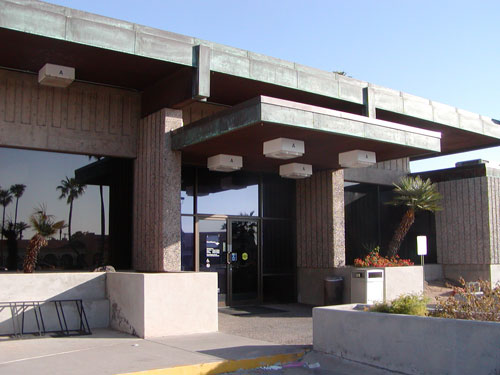 Valaley National Bank in Holbrook designed by Fred Guirey FAIA