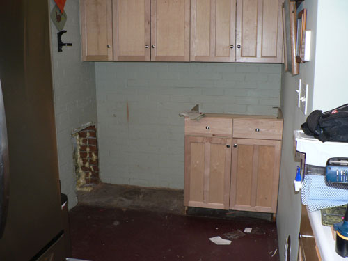 Renovating the kitchen at the Ralph Haver home at 4624