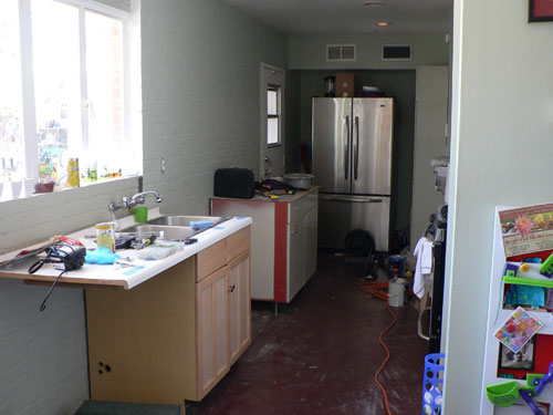 Renovating the kitchen at the Ralph Haver home at 4624