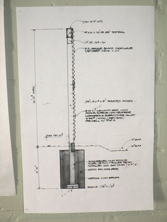 Designing the King Fence at a Ralph Haver house