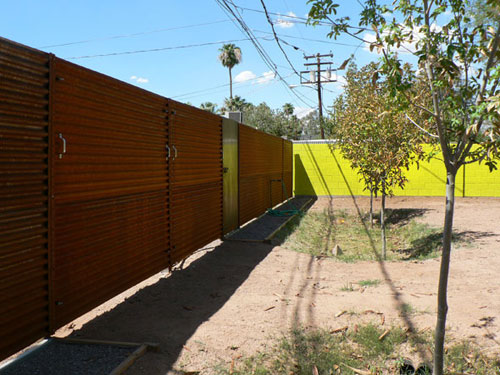 Designing the King Fence at a Ralph Haver house