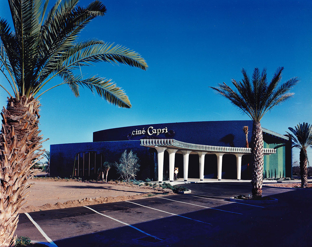 Cine Capri Theater by Jim Salter for Ralph Haver in Phoenix Arizona