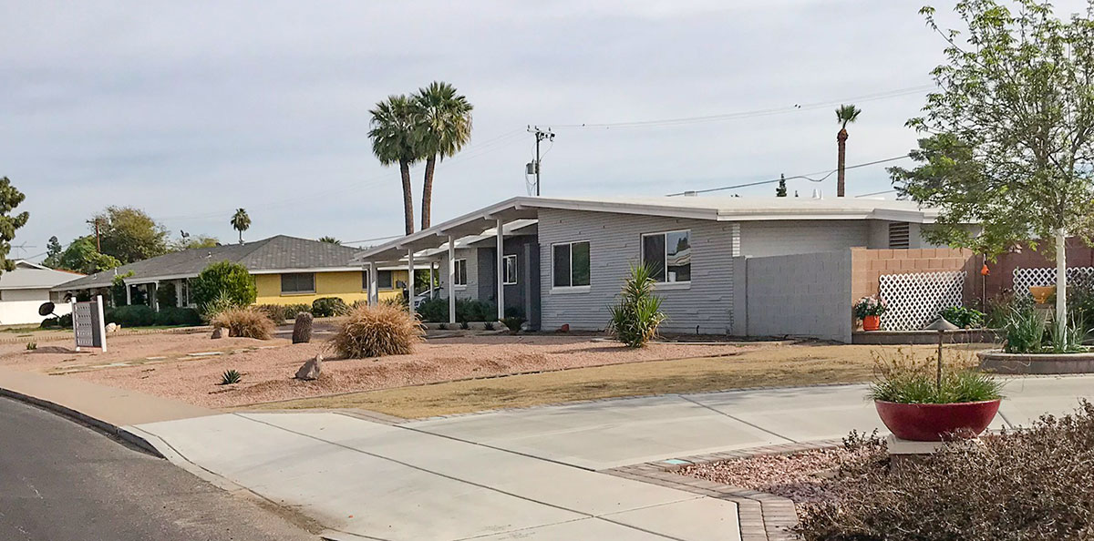 A Ralph Haver home part of Encanto Estates in Phoenix Arizona