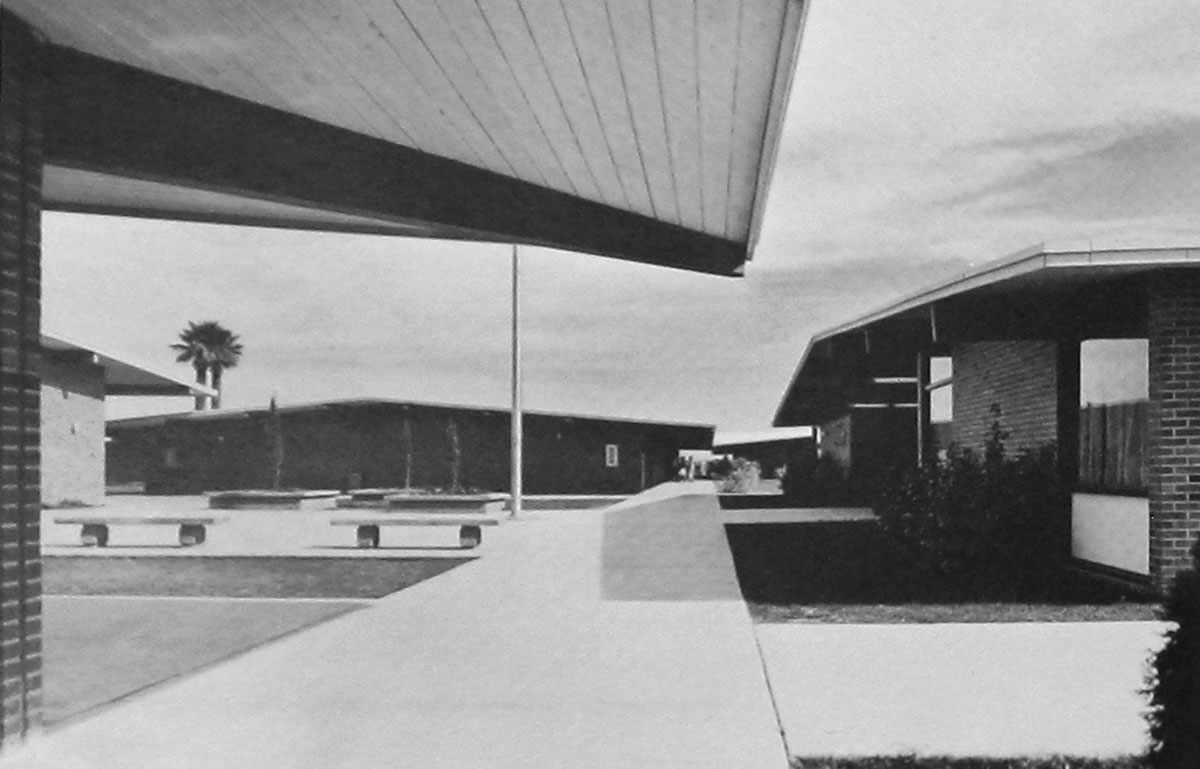 Hohokam Elementary School designed by Ralph Haver