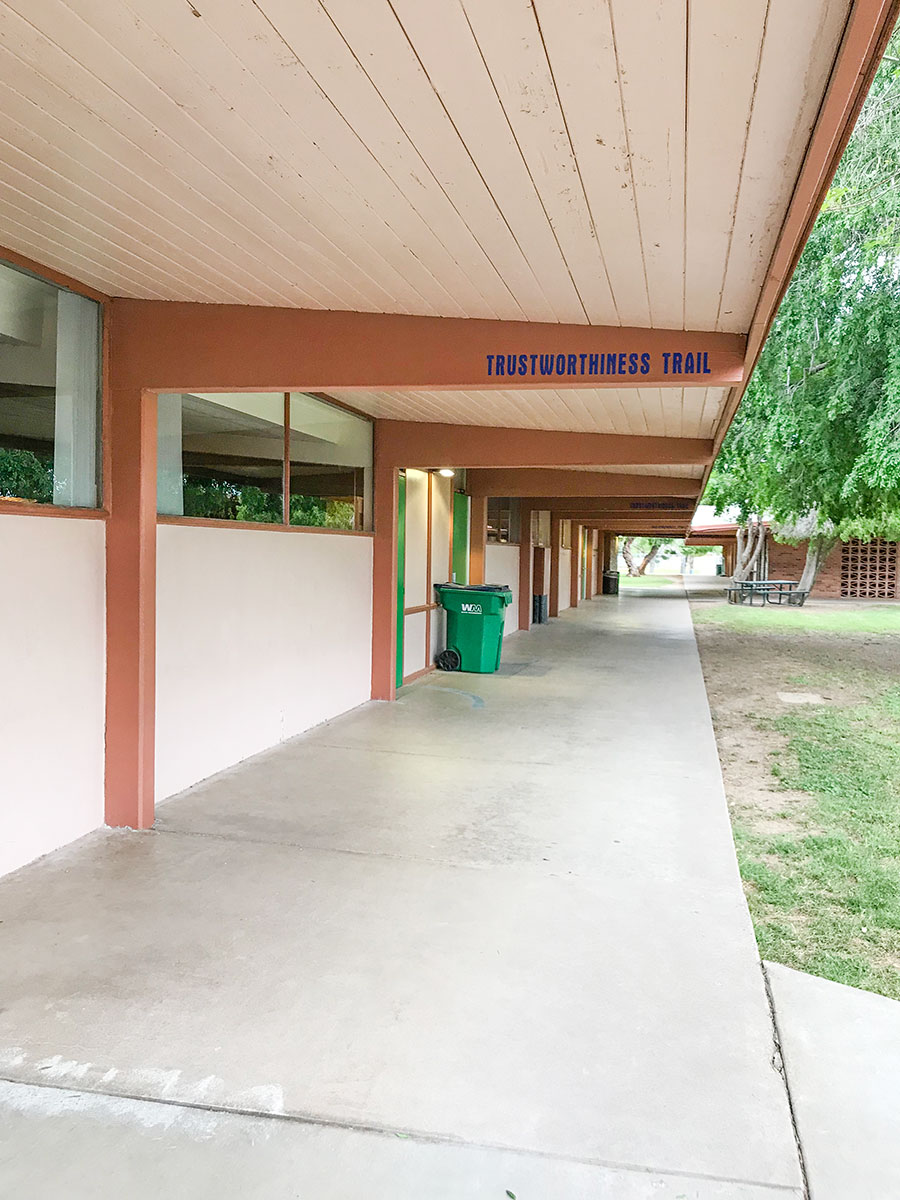 Hohokam Elementary School designed by Ralph Haver