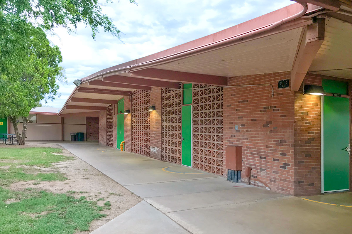 Hohokam Elementary School designed by Ralph Haver