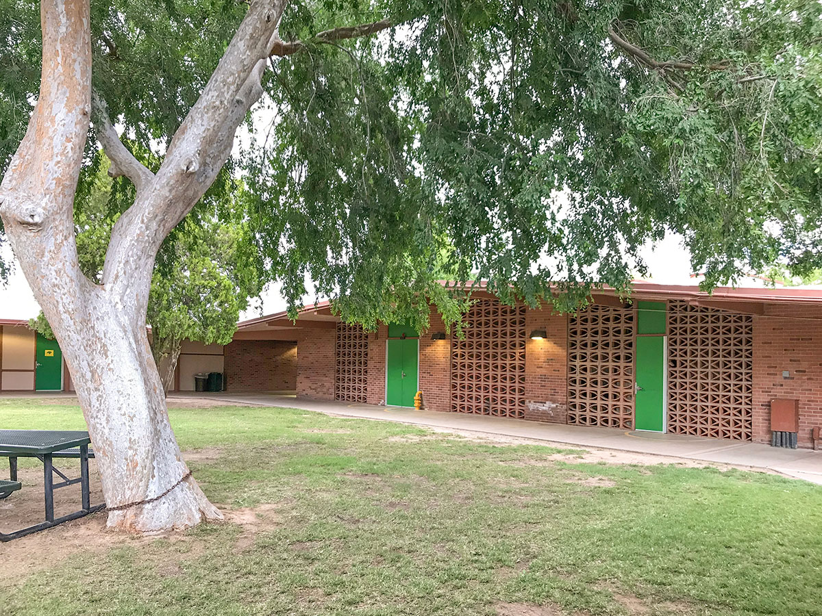 Hohokam Elementary School designed by Ralph Haver