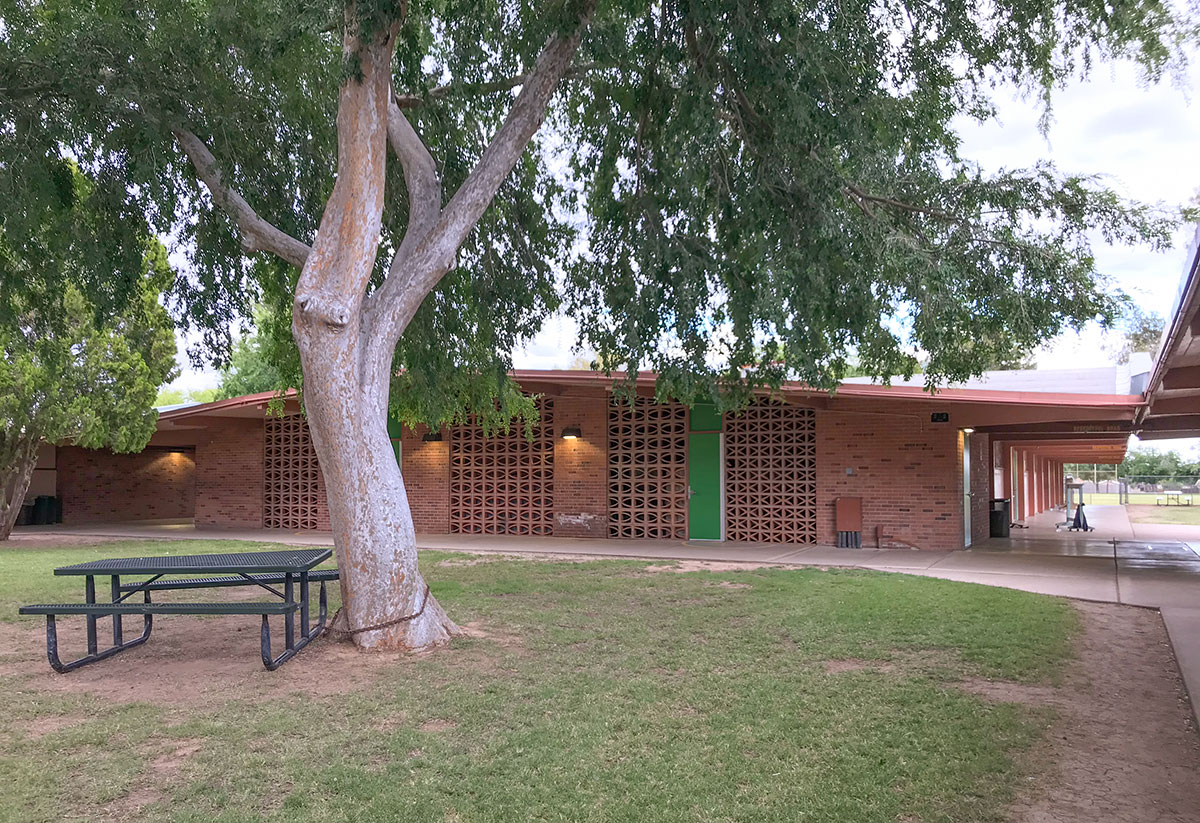 Hohokam Elementary School designed by Ralph Haver