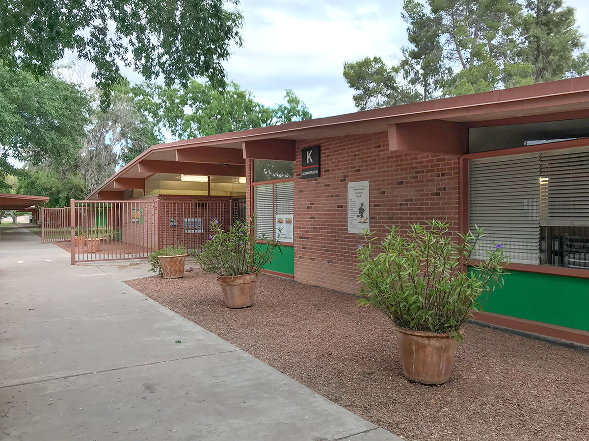 Hohokam Elementary School designed by Ralph Haver