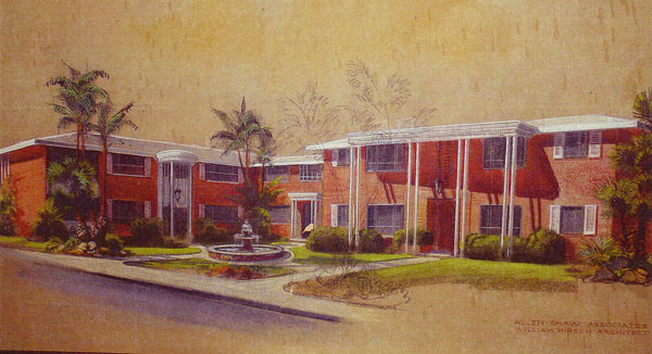 Park Lee Alice Apartments designed by Ralph Haver in Phoenix Arizona