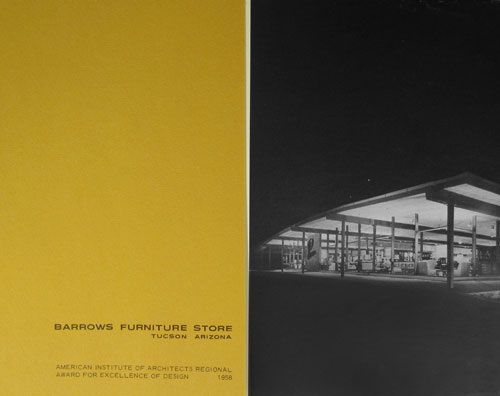 Barrow's Furniture Store in Tucson in Haver, Nunn, and Jensen's portfolio