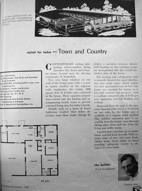 Vintage article on Ralph Haver's Town and Country