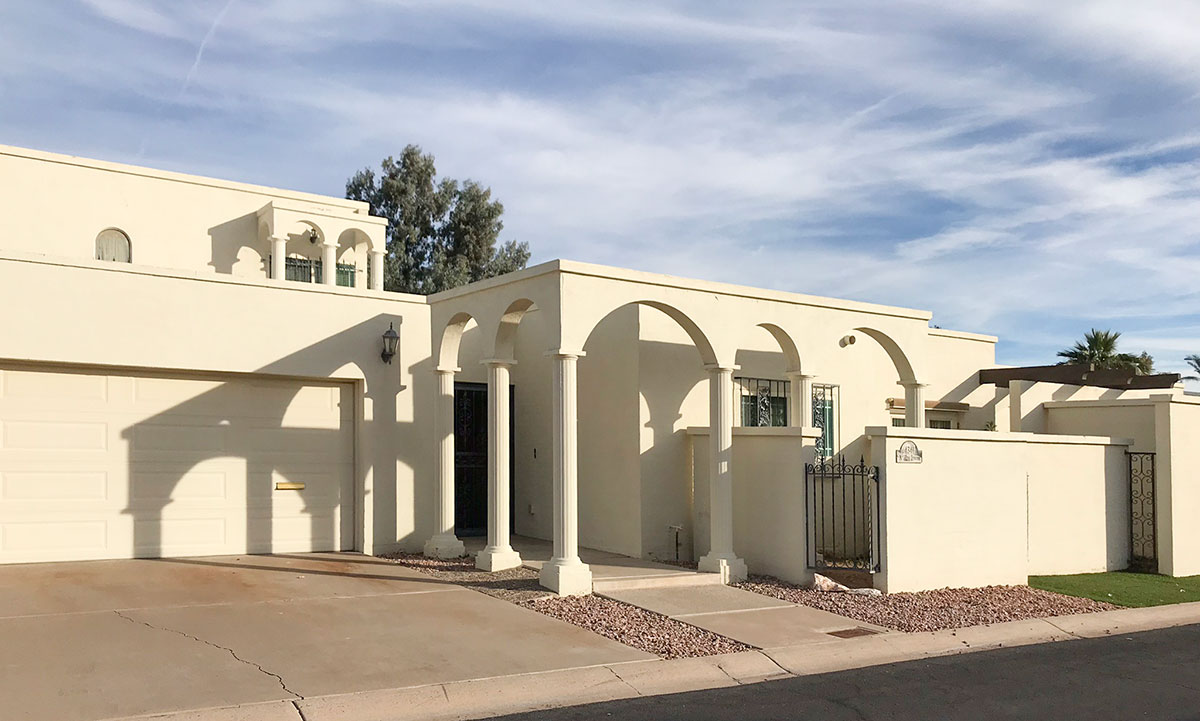 Villa Adrian by Haver Nunn and Jenson for Del Trailor in Scottsdale Arizona
