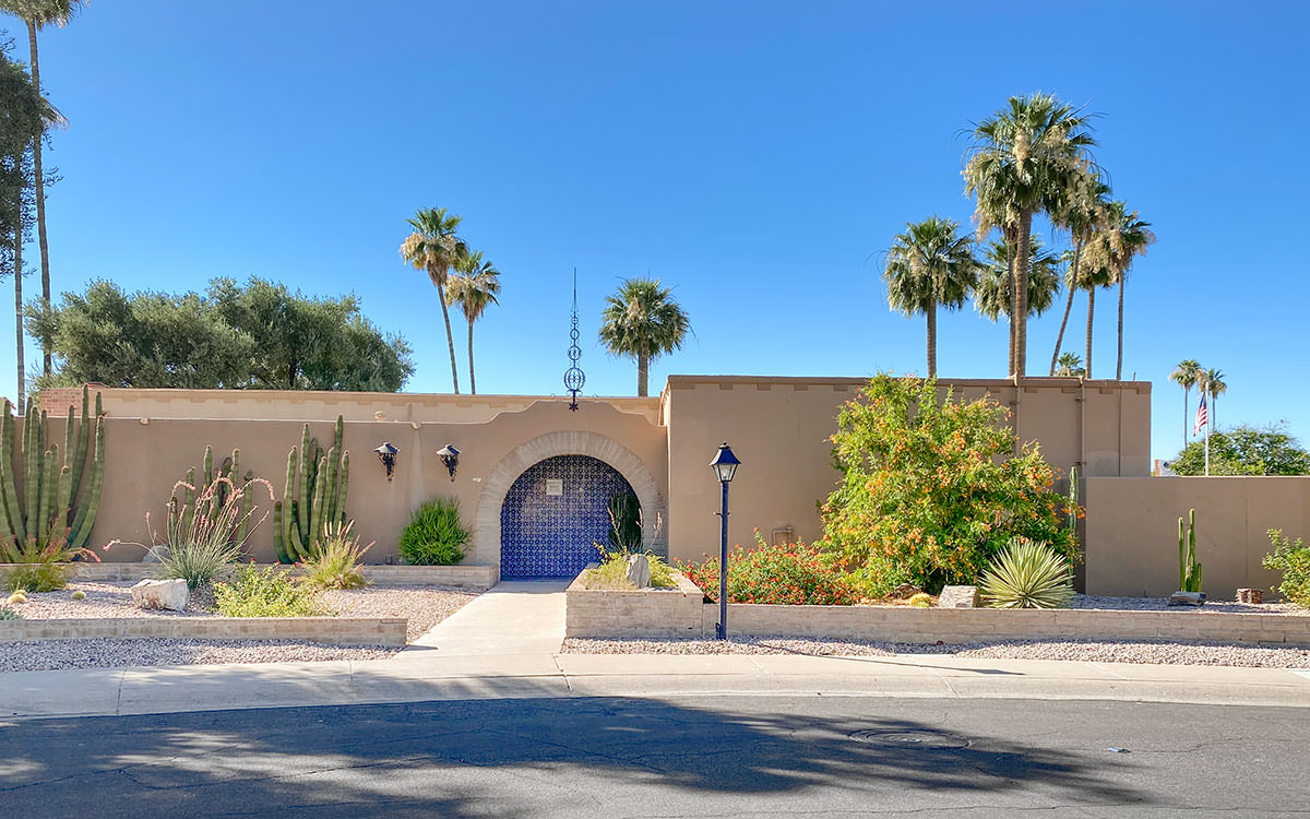 Villa Monterey in Scottsdale designed by Ralph Haver