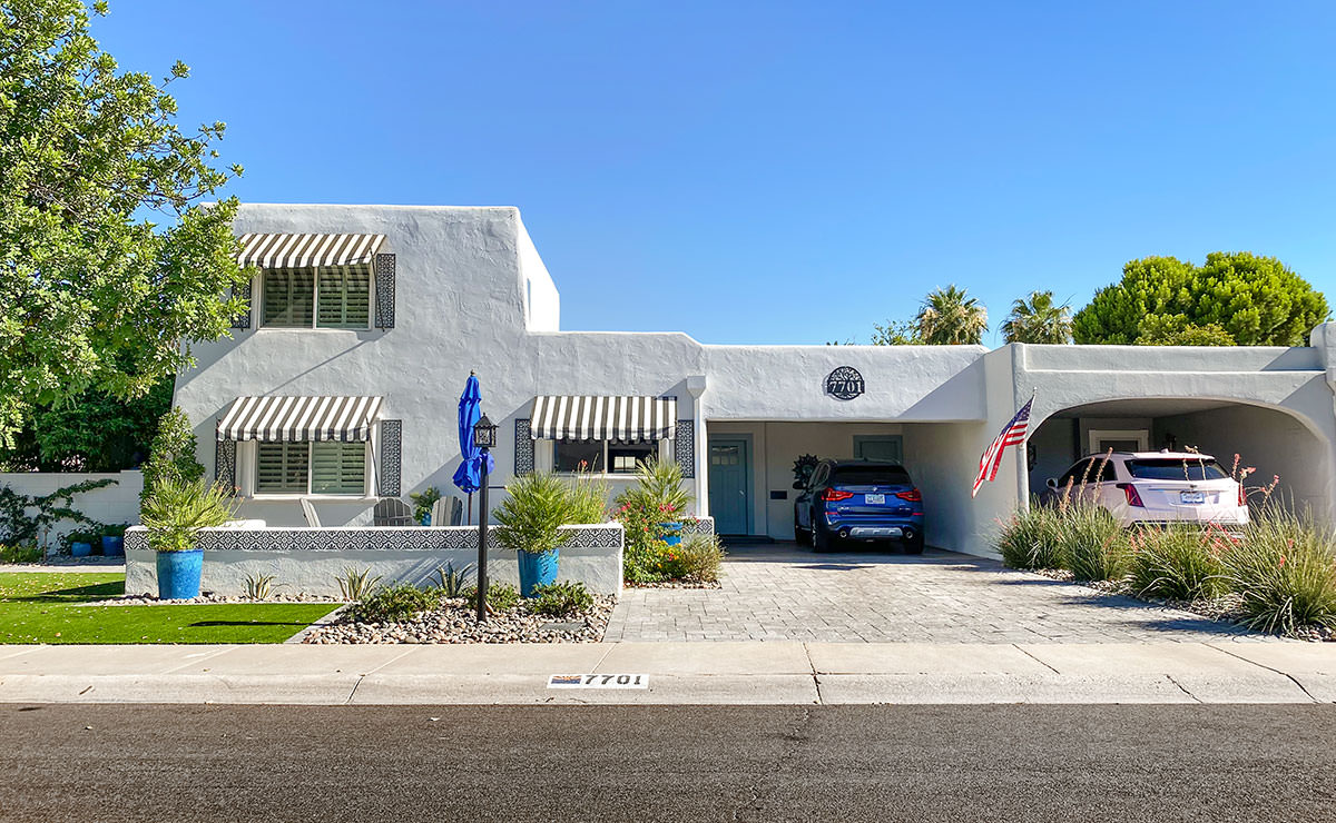 Villa Monterey in Scottsdale designed by Ralph Haver