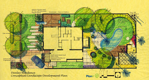 The Danley Residence's landscape overhaul designed by Ralph Haver in his Windemere neighborhood