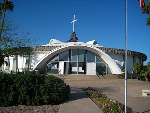 The Glass and Garden Church on the Modern Phoenix Home Tour 2008