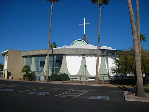 The Glass and Garden Church on the Modern Phoenix Home Tour 2008