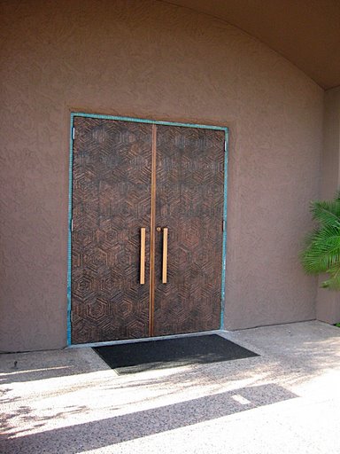 Saint Maria Goretti Catholic Church designed by Wendell E. Rossman in Phoenix