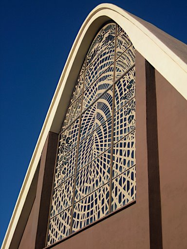 Saint Maria Goretti Catholic Church designed by Wendell E. Rossman in Phoenix