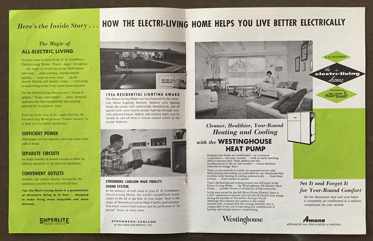 Electri-Living Home by D.D. Castleberry in Sherwood Heights on the Modern Phoenix Home Tour 2015 in South Scottsdale