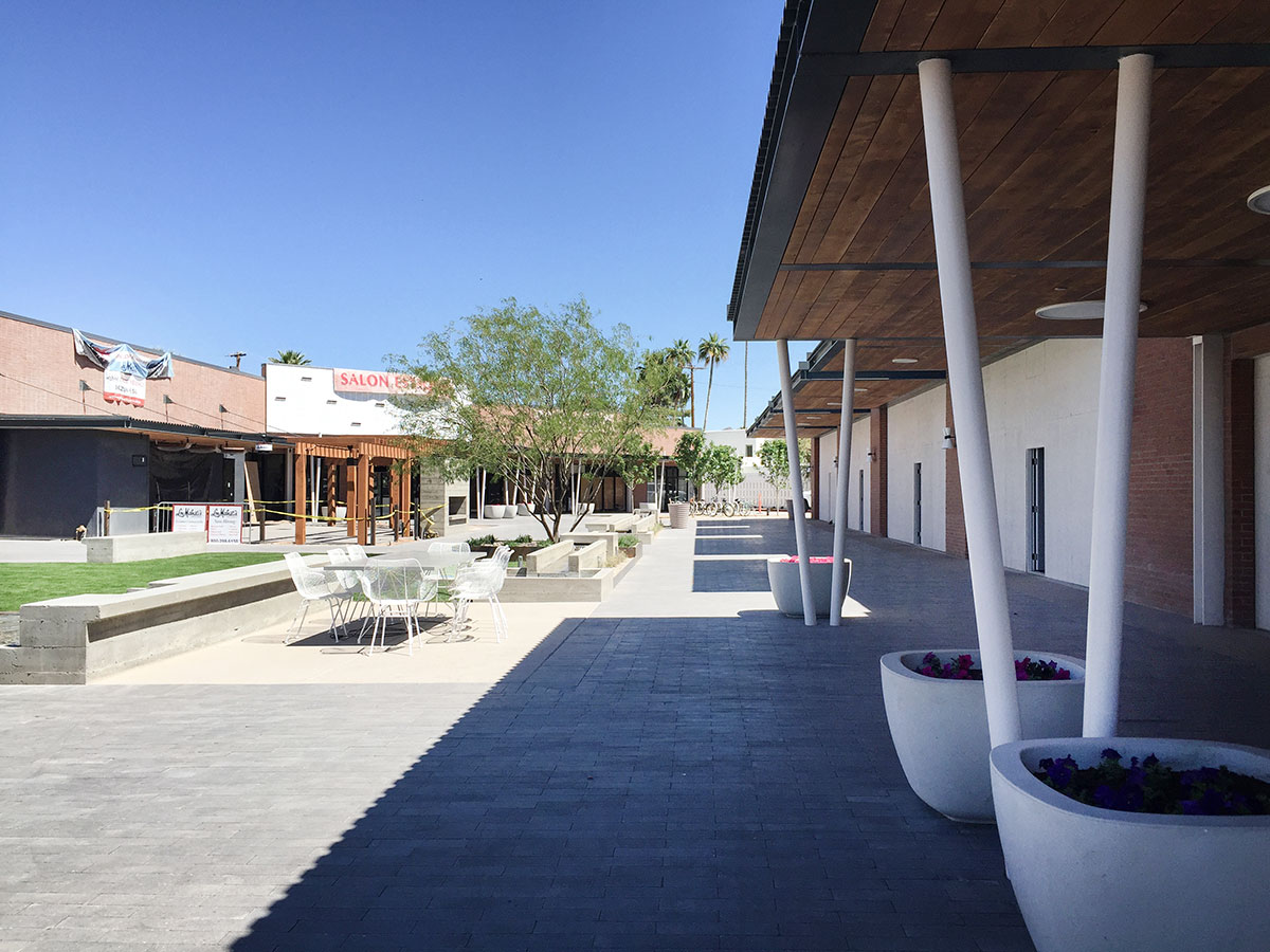 Uptown Plaza during Modern Phoenix Week 2016