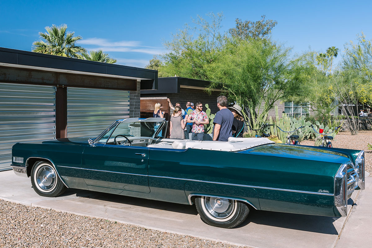 Cars on the Modern Phoenix Home Tour 2017