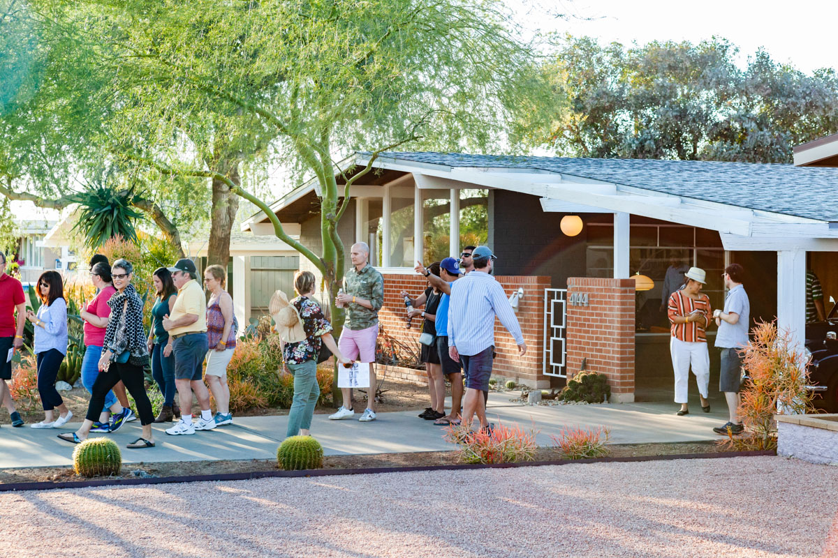 People on the Modern Phoenix Home Tour 2019