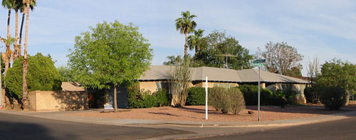 Plan*it Landscaping redesigning a Ranchburger home in Tempe