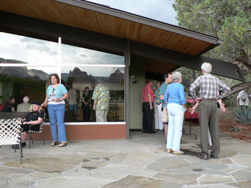 A restored Howard Madole Home on Apache Drive in Sedona, 2009