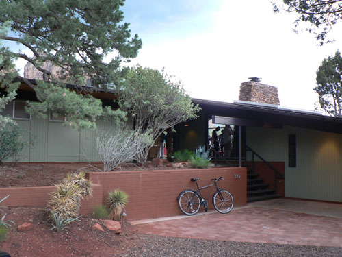 A restored Howard Madole Home on Apache Drive in Sedona, 2009