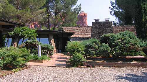 The Madole-Sedona West Studio and Residence Exterior designed by Howard Madole