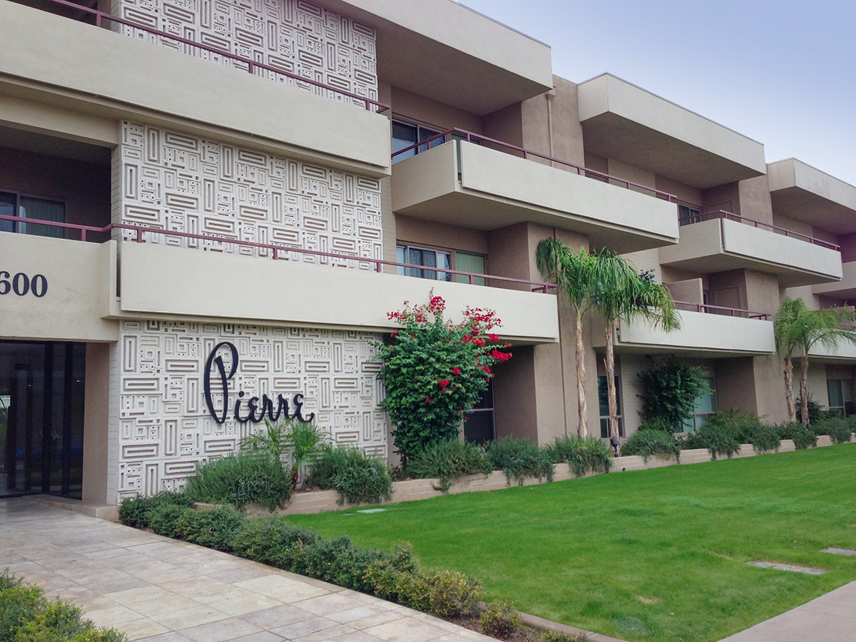 Pierre Apartments by Charles Polacek AIA in Midtown Phoenix, Arizona