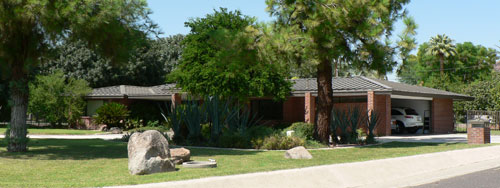 Arcadia neighborhood south of camelback mountain