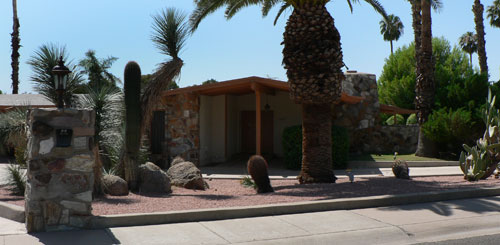 Arcadia neighborhood south of camelback mountain